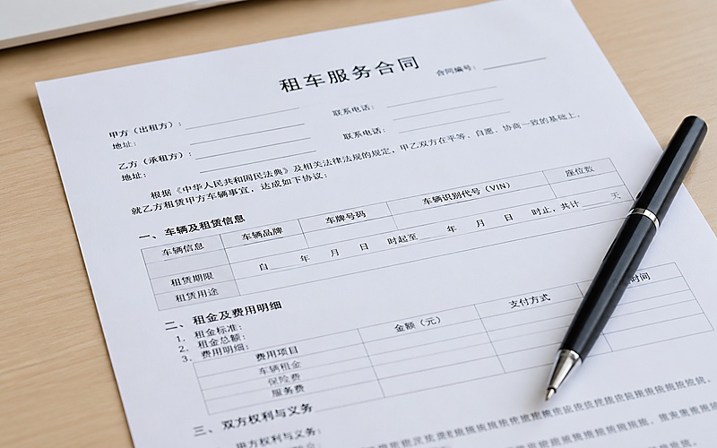 合同透明明细